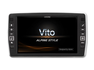 alpine X903D-V447 9” TS Navigation for Mercedes Vito (447), Apple CarPlay
