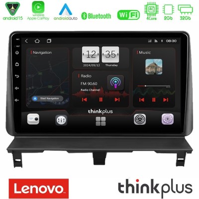 Lenovo Thinkplus Series 4Core Android15 2+32GB Peugeot Partner / Citroën Berlingo 2002-2008 Navigation Multimedia Tablet 9
