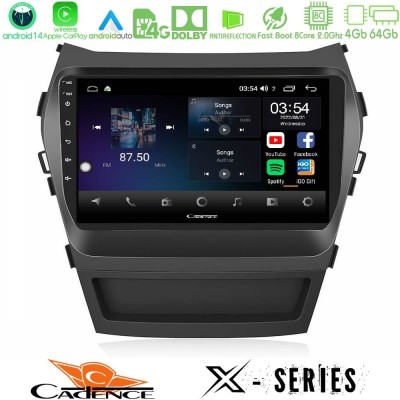 Cadence X Series Hyundai iX45 2012-2017 8core Android 14 4+64GB Navigation Multimedia Tablet 9