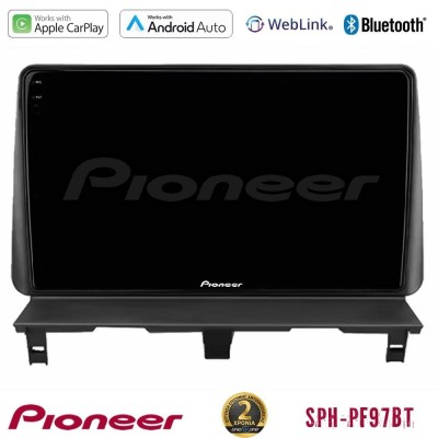Pioneer SPH-PF97BT Series Peugeot Partner / Citroën Berlingo 2002-2008 Multimedia Station 9