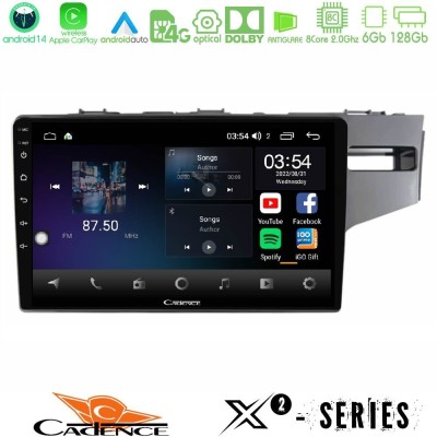 Cadence X2 Series 8Core Android14 6+128GB Honda Jazz 2013-2020 RHD Navigation Multimedia Tablet 9