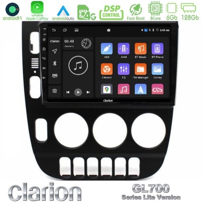 Clarion GL700 Lite Series 8Core Android11 6+128GB Mercedes ML Class (W163) 1998-2005 Navigation Multimedia Tablet 9