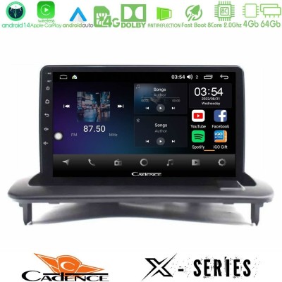 Cadence X Series Volvo S40/C30/C70 8core Android 14 4+64GB Navigation Multimedia Tablet 9