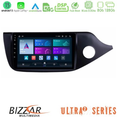 Bizzar Ultra Series Kia Cee’d/ProCeed 2013-2017 RHD 8core Android13 8+128GB Navigation Multimedia Tablet 9