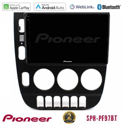 Pioneer SPH-PF97BT Series Mercedes ML Class (W163) 1998-2005 Multimedia Station 9