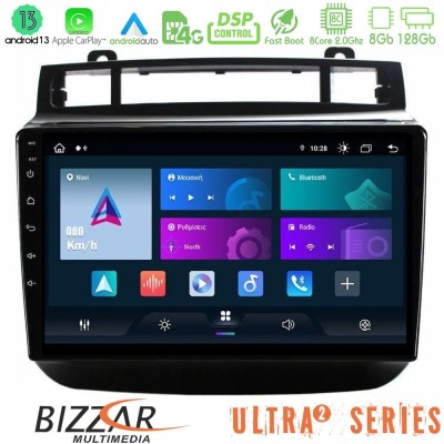 Bizzar Ultra Series VW Touareg 2011-2018 8core Android13 8+128GB Navigation Multimedia Tablet 9
