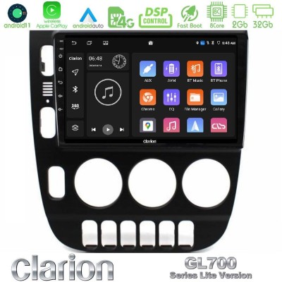 Clarion GL700 Lite Series 8Core Android11 2+32GB Mercedes ML Class (W163) 1998-2005 Navigation Multimedia Tablet 9
