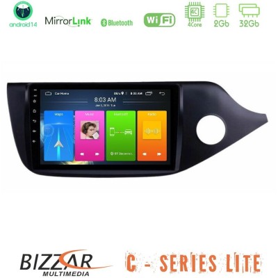 Bizzar C Series Lite 4Core Android14 2+32GB Kia Cee’d/ProCeed 2013-2017 RHD Navigation Multimedia Tablet 9