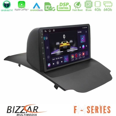 Bizzar F Series 8Core Android14 4+64GB  Ford Ecosport 2014-2017 Navigation Multimedia Tablet 9