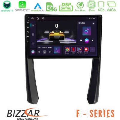 Bizzar F Series 8Core Android14 4+64GB  Porsche 911/Cayman/Boxster Navigation Multimedia Tablet 9