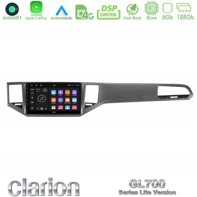 Clarion GL700 Lite Series 8Core Android11 6+128GB VW Sportsvan 2014-2020 Navigation Multimedia Tablet 9