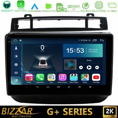 Bizzar G+ Series VW Touareg 2011-2018 8core Android14 6+128GB Navigation Multimedia Tablet 9