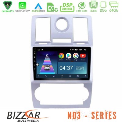 Bizzar ND3 Series 8Core Android15 2+64GB  Chrysler 300C Navigation Multimedia Tablet 9