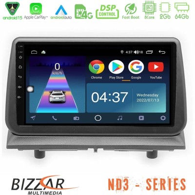 Bizzar ND3 Series 8Core Android15 2+64GB  Dodge Nitro 2007-2011 Navigation Multimedia Tablet 9