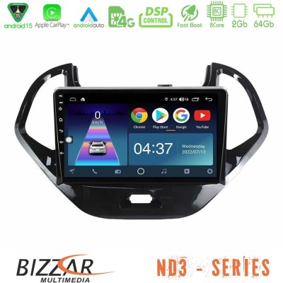 Bizzar ND3 Series 8Core Android15 2+64GB Ford KA 2016-2020 Navigation Multimedia Tablet 9