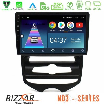 Bizzar ND3 Series 8Core Android15 2+64GB Hyundai ix20 2010-2020 (MANUAL A/C) Navigation Multimedia Tablet 10