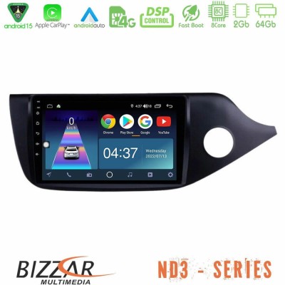 Bizzar ND3 Series 8Core Android15 2+64GB Kia Cee’d/ProCeed 2013-2017 RHD Navigation Multimedia Tablet 9