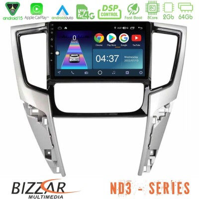 Bizzar ND3 Series 8Core Android15 2+64GB Mitsubishi L200 2019-2023 Navigation Multimedia Tablet 9