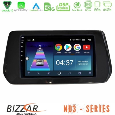 Bizzar ND3 Series 8Core Android15 2+64GB  Suzuki Swift 2024-> Navigation Multimedia Tablet 9