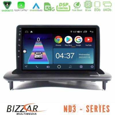 Bizzar ND3 Series 8Core Android15 2+64GB Volvo S40/C30/C70 Navigation Multimedia Tablet 9