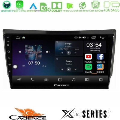 Cadence X Series Ssangyong Rexton 2002-2006 8core Android 14 4+64GB Navigation Multimedia Tablet 9