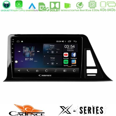 Cadence X Series Toyota CH-R (Χωρίς Εργ.Οθόνη) 8core Android 14 4+64GB Navigation Multimedia Tablet 9