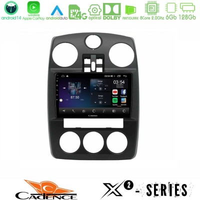 Cadence X2 Series 8Core Android14 6+128GB  Chrysler PT-Cruiser 2000-2005 Navigation Multimedia Tablet 9