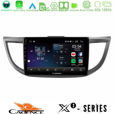 Cadence X2 Series 8Core Android14 6+128GB  Honda CRV 2012-2017 Navigation Multimedia Tablet 9