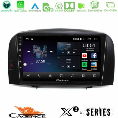 Cadence X2 Series 8Core Android14 6+128GB Hyundai Sonata 2005-2009 Navigation Multimedia Tablet 10