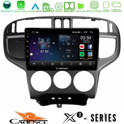 Cadence X2 Series 8Core Android14 6+128GB  Hyundai Matrix 2001-2010 Navigation Multimedia Tablet 9