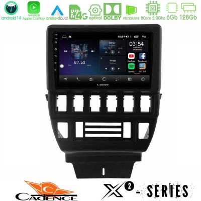 Cadence X2 Series 8Core Android14 6+128GB  Lada Niva Navigation Multimedia Tablet 9