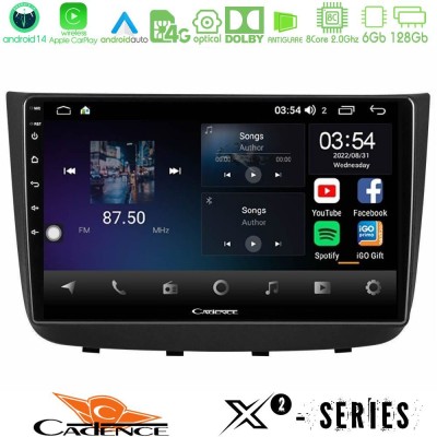 Cadence X2 Series 8Core Android14 6+128GB  Mercedes Vito/Viano 2003-2006 Navigation Multimedia Tablet 10