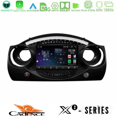 Cadence X2 Series 8Core Android14 6+128GB  Mini Cooper R50 Navigation Multimedia Tablet 9