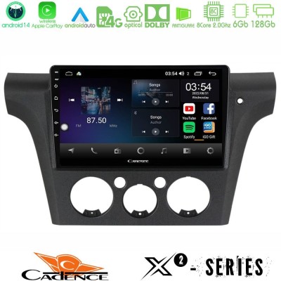 Cadence X2 Series 8Core Android14 6+128GB Mitsubishi Outlander 2002 – 2007 Navigation Multimedia Tablet 10