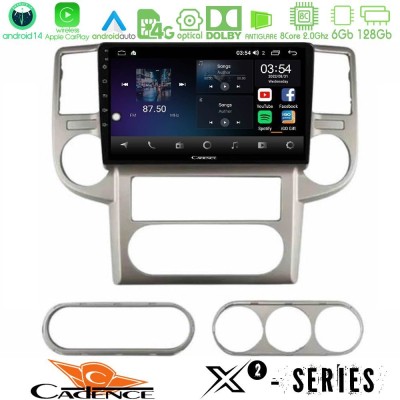 Cadence X2 Series 8Core Android14 6+128GB  Nissan X-Trail 2003-2007 Navigation Multimedia Tablet 10
