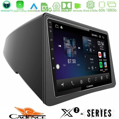 Cadence X2 Series 8Core Android14 6+128GB  Opel Mokka Navigation Multimedia Tablet 9