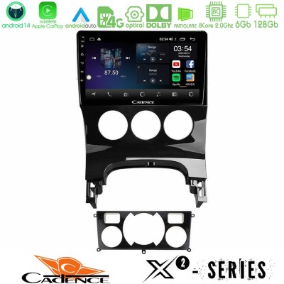Cadence X2 Series 8Core Android14 6+128GB  Peugeot 3008 AUTO A/C Navigation Multimedia Tablet 9