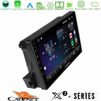 Cadence X2 Series 8Core Android14 6+128GB Ssangyong Actyon/Kyron 2005-2014 Navigation Multimedia Tablet 9