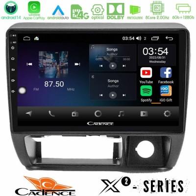 Cadence X2 Series 8Core Android14 6+128GB Suzuki Jimny 1998-2005 Navigation Multimedia Tablet 9