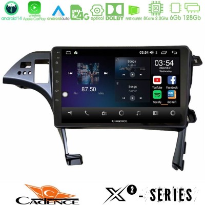 Cadence X2 Series 8Core Android14 6+128GB  Toyota Prius 2010-2015 Navigation Multimedia Tablet 10