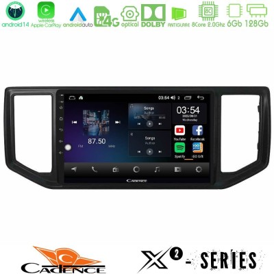 Cadence X2 Series 8Core Android14 6+128GB  VW Amarok 2017-2022 Navigation Multimedia Tablet 9