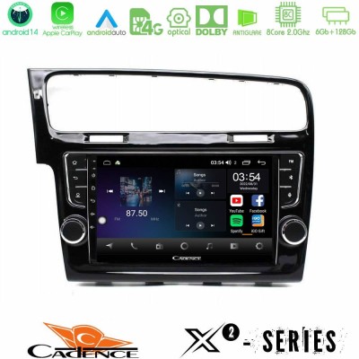 Cadence X2 Series 8Core Android14 6+128GB  VW GOLF 7 Navigation Multimedia Tablet 9