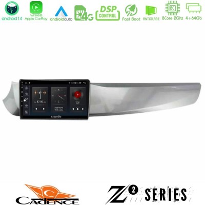 Cadence Z2 Series 8Core Android14 4+64GB  Alfa Romeo Giulietta 2010-2014 Navigation Multimedia Tablet 9