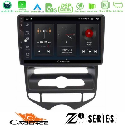 Cadence Z2 Series 8Core Android14 4+64GB Hyundai ix20 2010-2020 (AUTO A/C) Navigation Multimedia Tablet 10