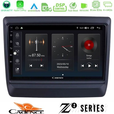 Cadence Z2 Series 8Core Android14 4+64GB  Isuzu D-MAX 2020-2023 Navigation Multimedia Tablet 9