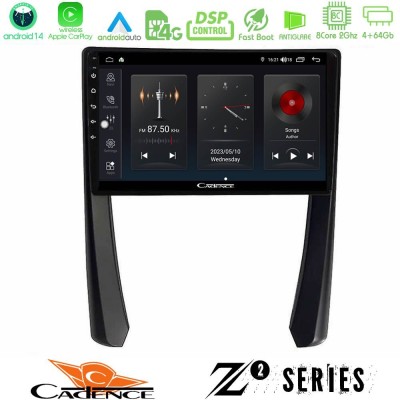 Cadence Z2 Series 8Core Android14 4+64GB  Porsche 911/Cayman/Boxster Navigation Multimedia Tablet 9