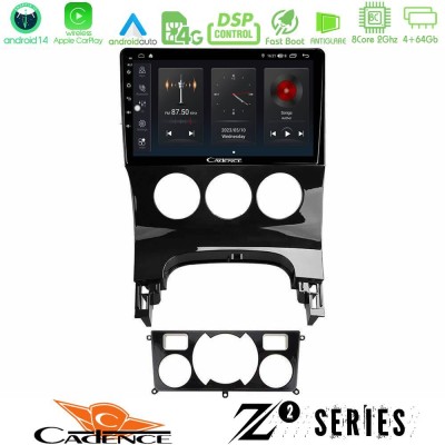 Cadence Z2 Series 8Core Android14 4+64GB  Peugeot 3008 AUTO A/C Navigation Multimedia Tablet 9