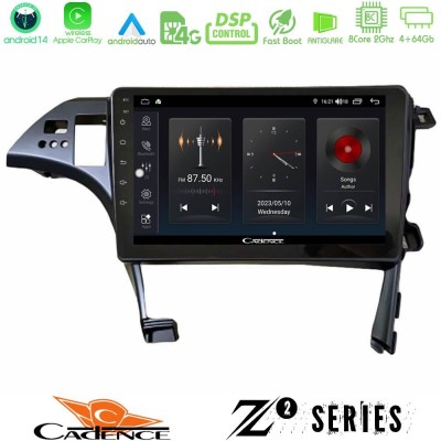 Cadence Z2 Series 8Core Android14 4+64GB  Toyota Prius 2010-2015 Navigation Multimedia Tablet 10