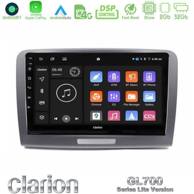 Clarion GL700 Lite Series 8Core Android11 2+32GB Skoda Superb 2008-2015 Navigation Multimedia Tablet 9