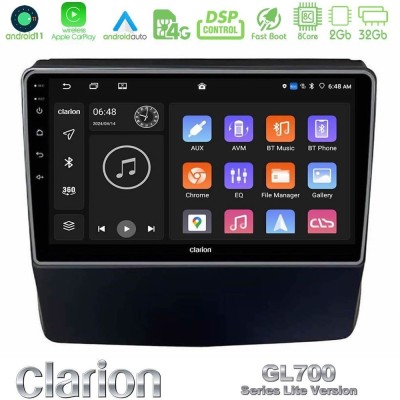 Clarion GL700 Lite Series 8Core Android11 2+32GB Subaru Forester/Impreza 2018-2021 Navigation Multimedia Tablet 9